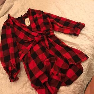 Flannel romper US 8